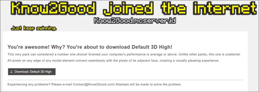Default 3D 다운로드 웹사이트