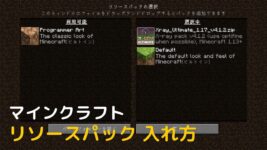 Read more about the article マイクラ リソースパック 入れ方 【1.19.3 対応】