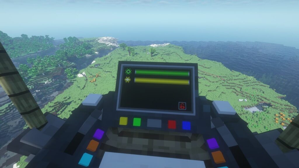 Minecraft 飛行船