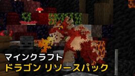 Read more about the article マイクラ ドラゴン リソースパック Pet Dragons 【1.19.4対応】