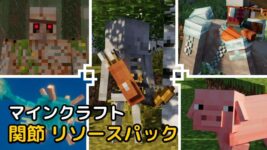 Read more about the article マイクラ 関節リソースパック 【1.19.3対応】 – Fresh Animations