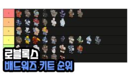 Read more about the article 로블록스 배드워즈 키트 순위 2023 (BedWars)