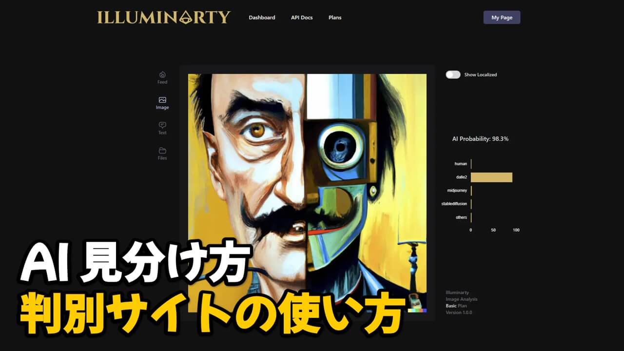 Read more about the article AI 見分け方、AIイラスト判別サイトの使い方