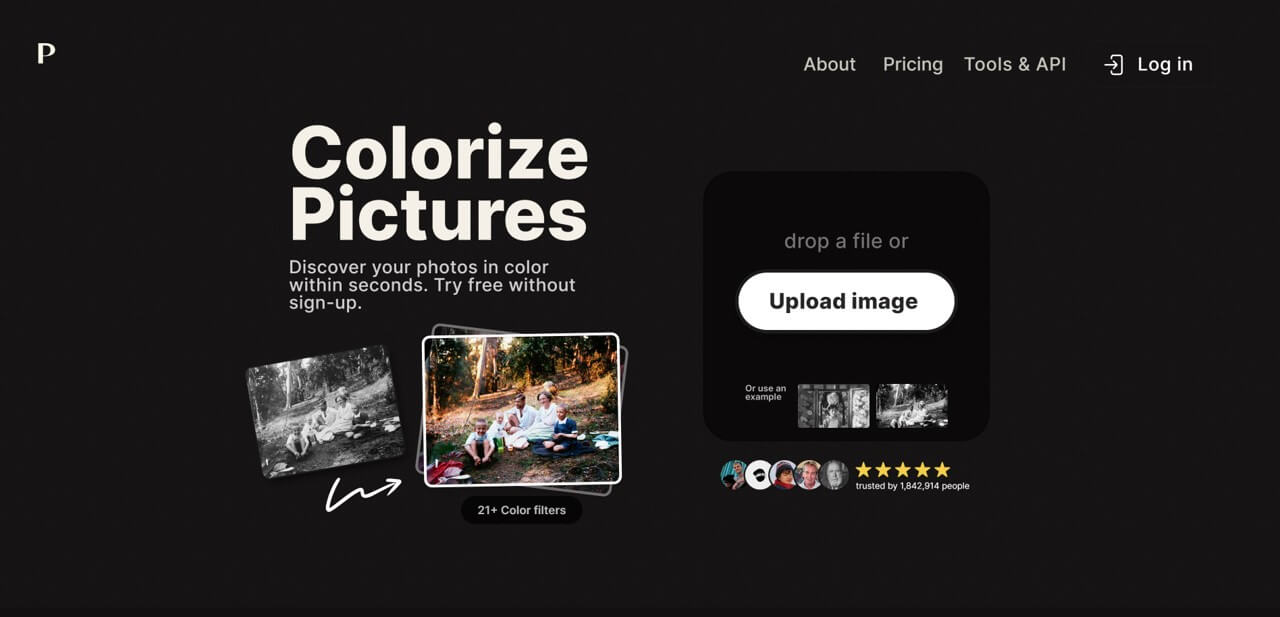 흑백 사진 컬러로 변환하는 사이트