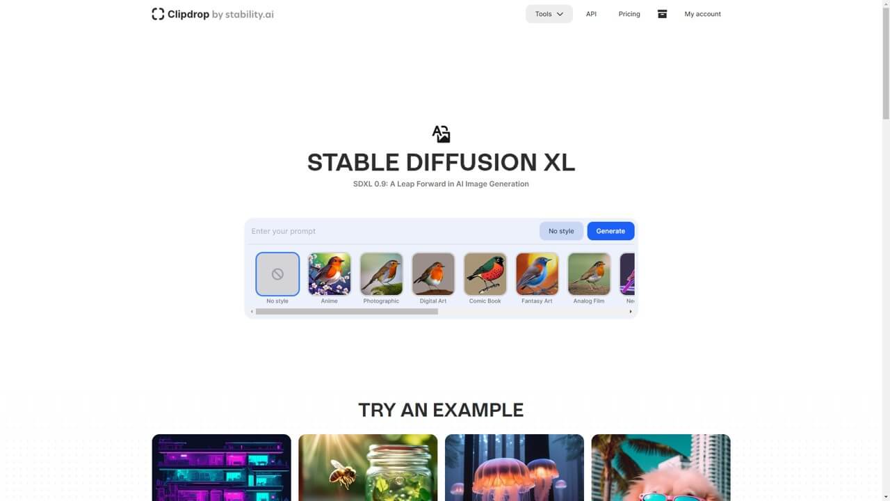 STABLE DIFFUSION XL