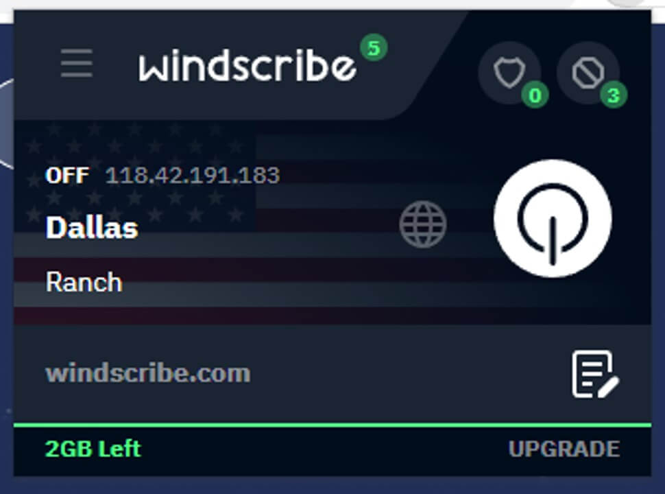 Windscribe VPNの使い方