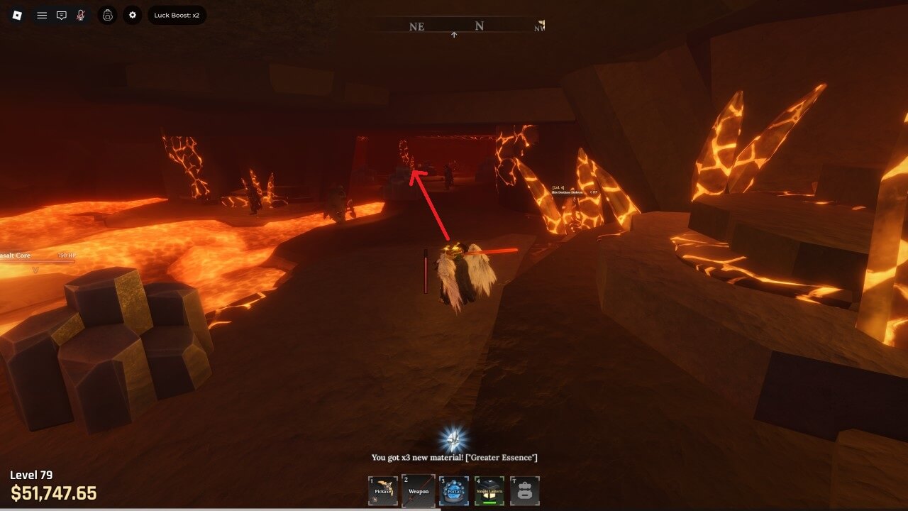 화산 심해 내부