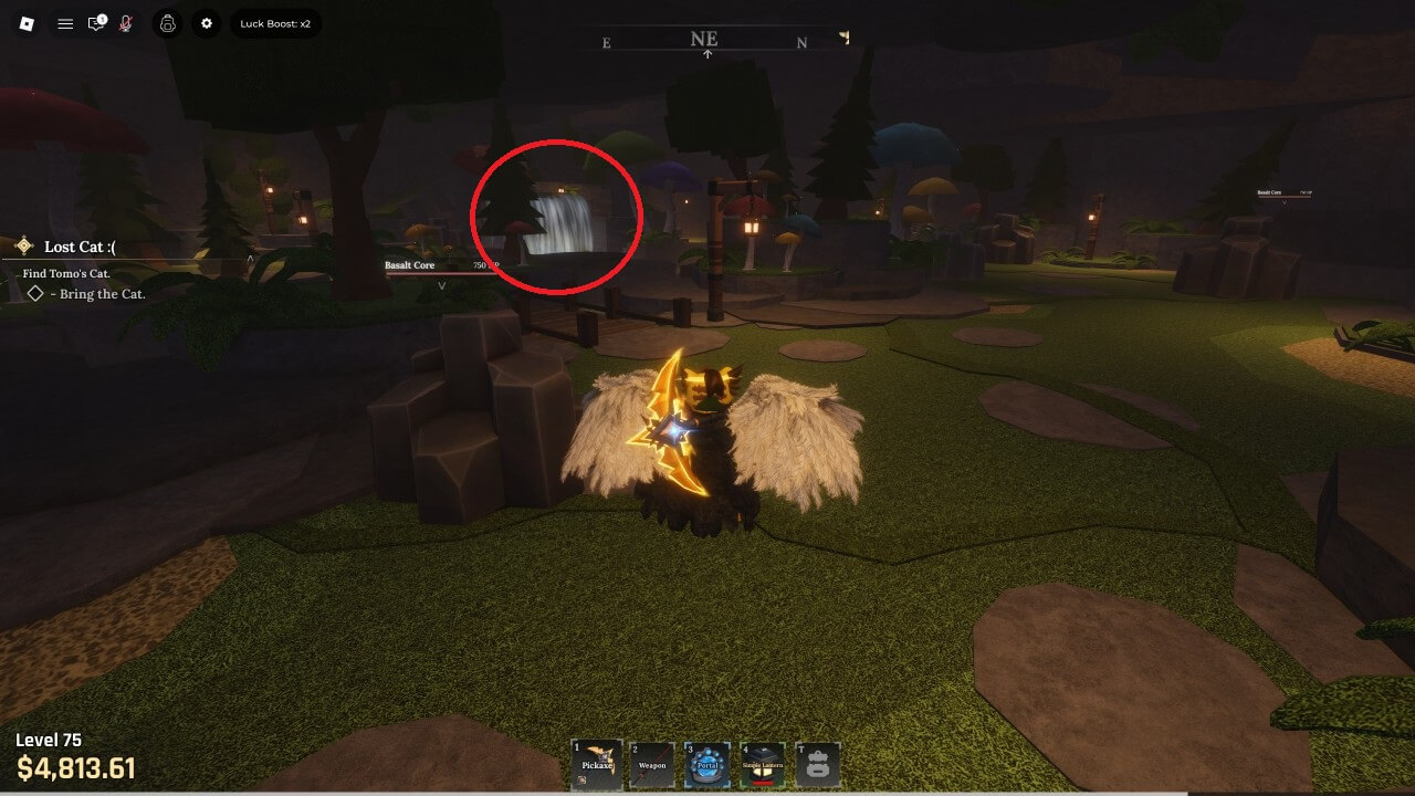 고블린 동굴 폭포 위치